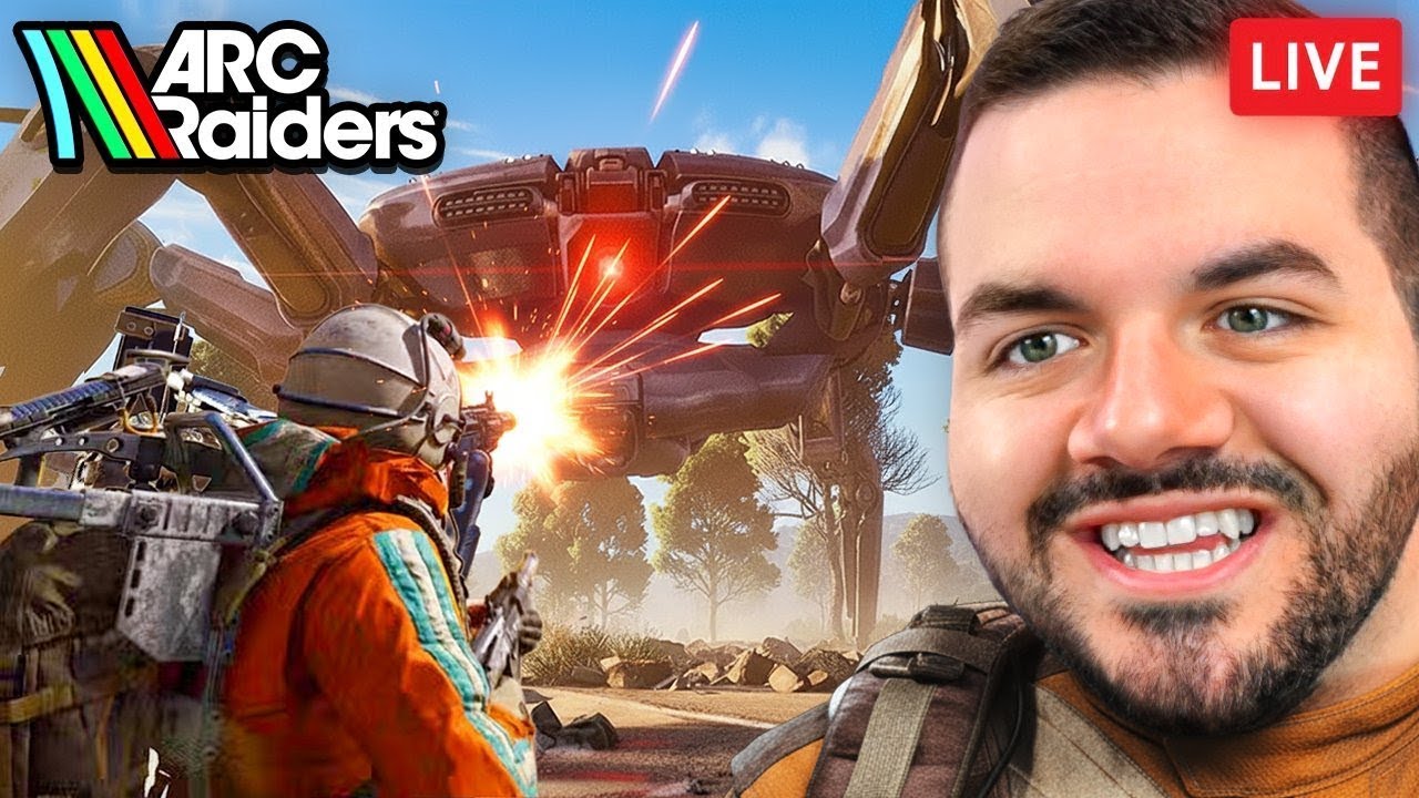 🔴 LIVE - ARC RAIDERS NEW BOSS - NEW MAP - NEW GOOP!
