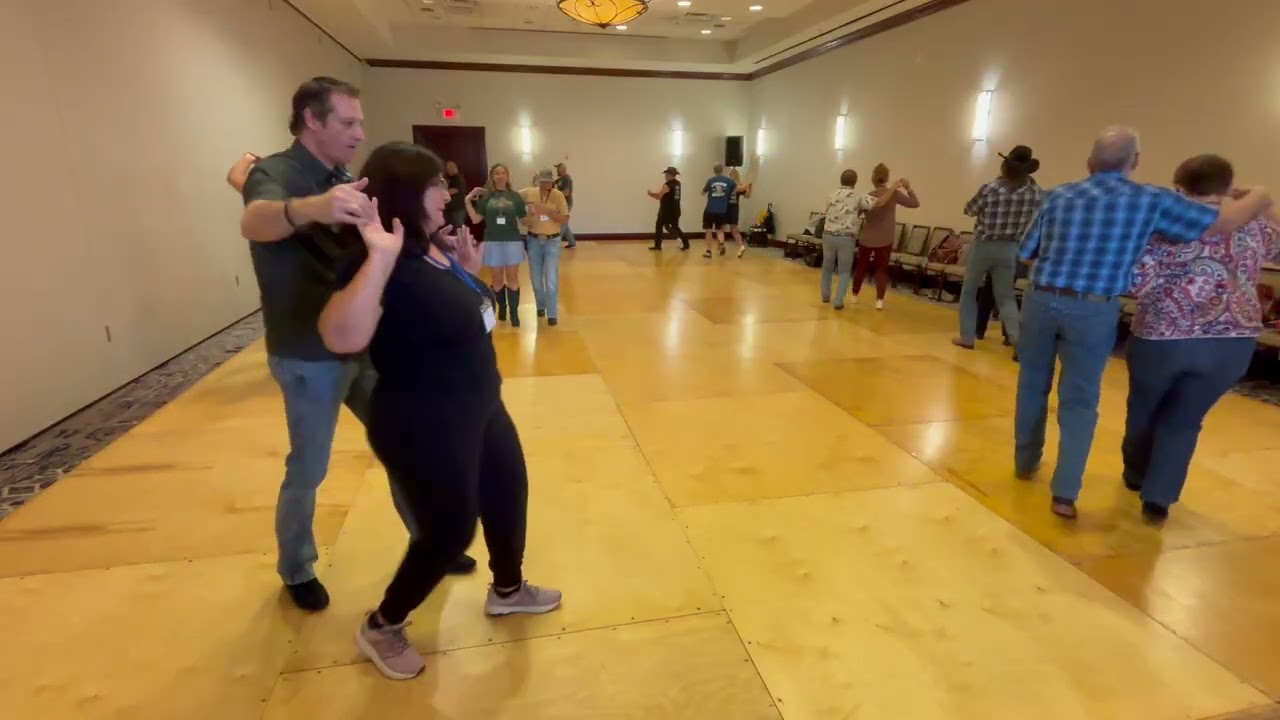 Cowboy Cha-Cha Partner Dance Teach at the World Dance Showdown