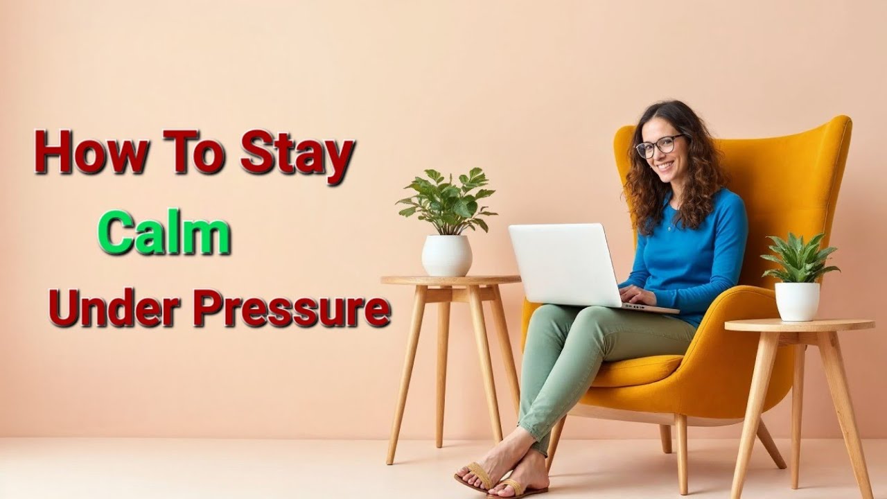 How To Stay Calm Under Pressure | English learning podcast 
