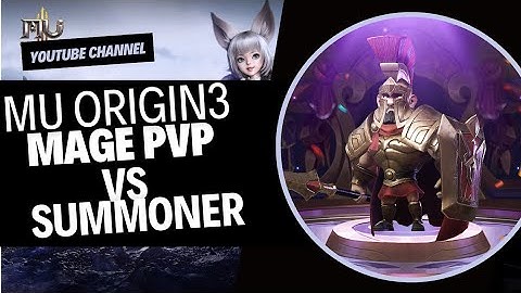 MU Origin 3| M5 Rune Mage Vs M6 summoner Epic PvP
