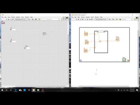Simple LabVIEW | 4 cases structure