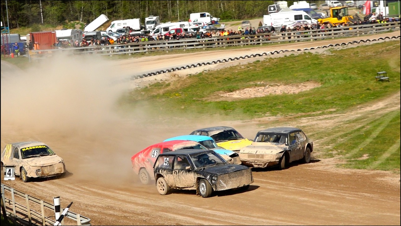 Folkrace Ulricehamn Skaraborgscupen deltävling 1 Finaler 3/5 2025