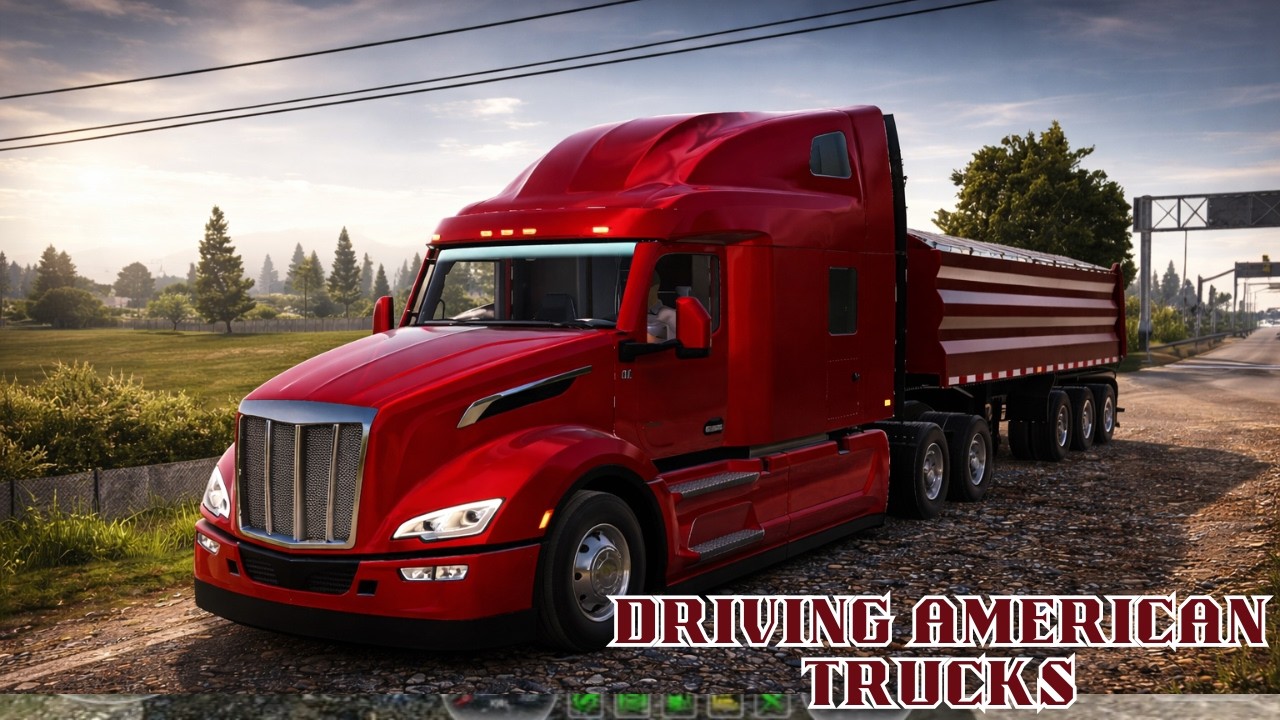American Truck Driving Gameplay | Truck Simulator Drive USA: EVO