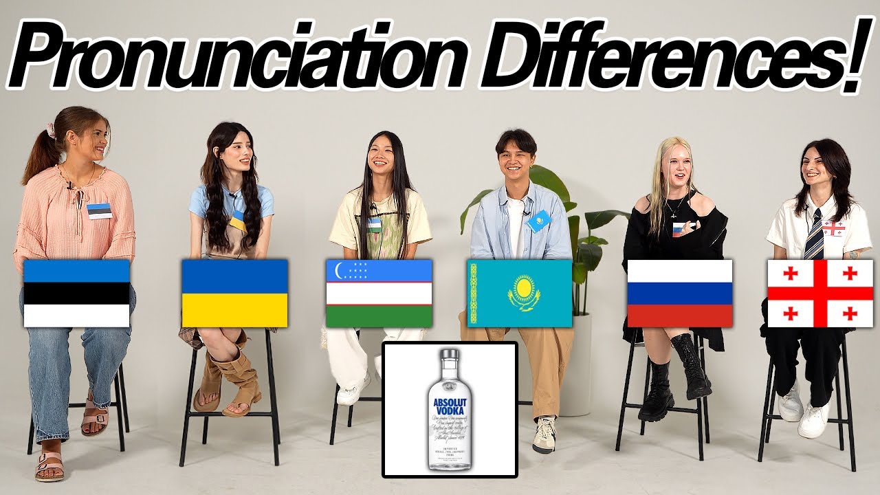 Word Differences Between 6 Country l Unexpected Similarity! Why Does Estonian Sound So Cute?