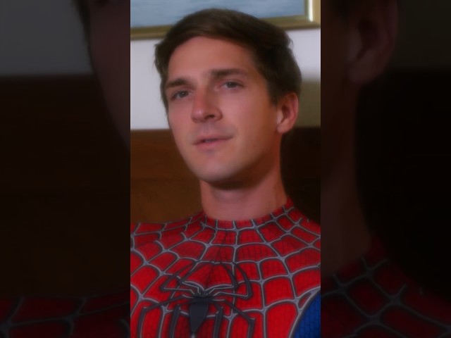 Peter Parker reflects 🕷 new Spider-Man ASMR on my channel now! ❤️ 🕸 #asmr #superhero #roleplay