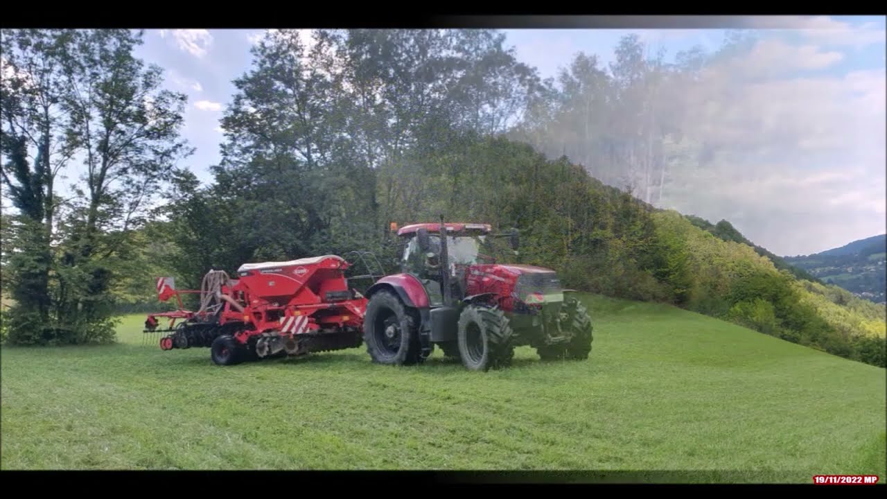 Comment réussir un sursemis de légumineuses en prairies installées ?(permanentes),montage 191122.
