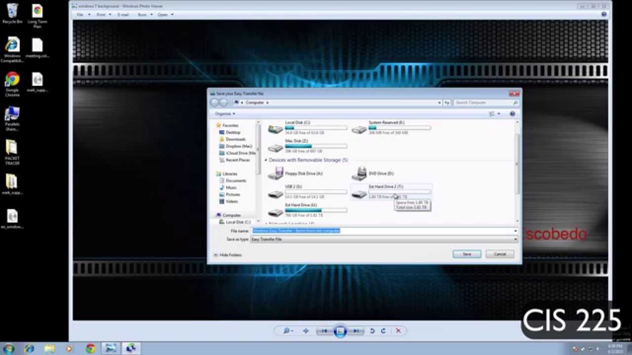 Windows Easy Transfer