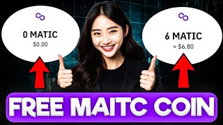 1 minute = 10 MATIC《New Free MATIC Mining Site》no investment 🔥 Earn Money Online