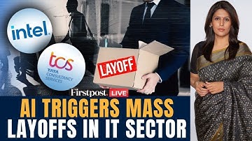 Tech Layoffs LIVE: TCS, Intel, Microsoft Hit By AI-Led Mass Layoffs | Vantage with Palki Sharma