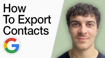 How To Export Contacts To Your Google Account (Full 2025 Guide)