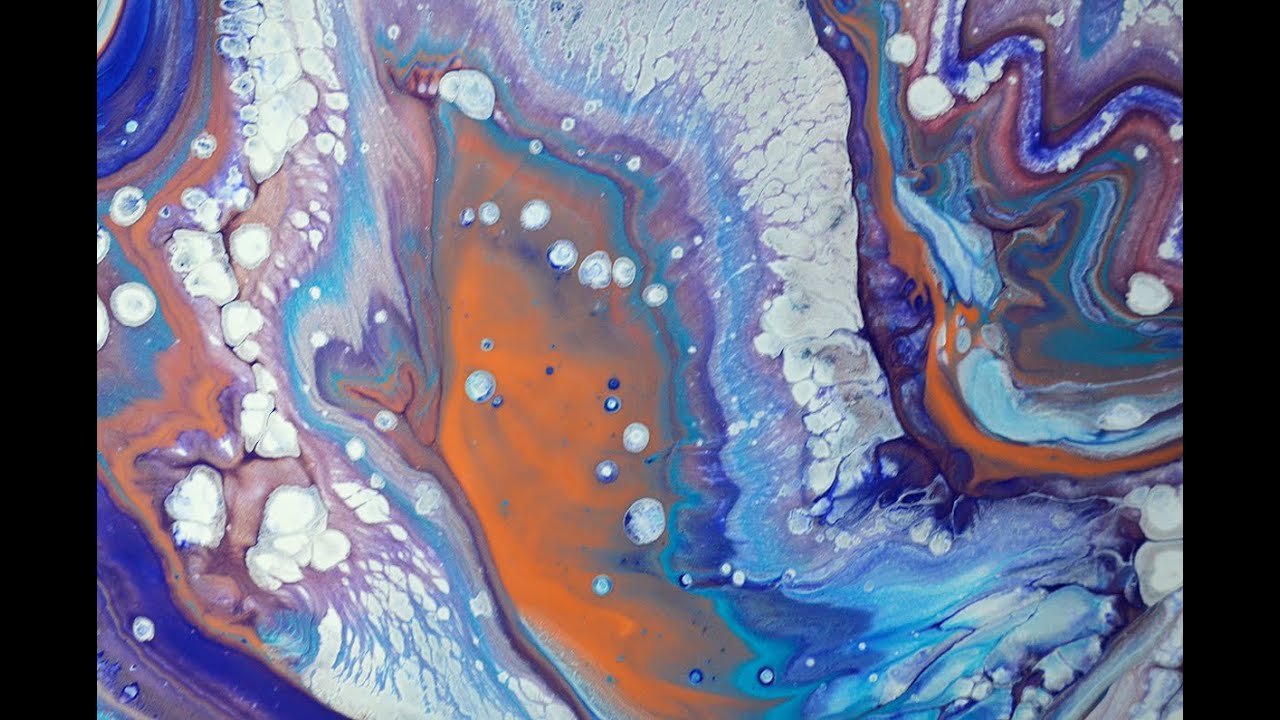 Акриловая заливка картины технология для начинающих