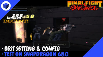 AetherSX2 Emulator - Final Fight Streetwise PS2 on Snapdragon 680 | Redmi 10C