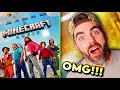 A MINECRAFT MOVIE IS ACTUALLY GOOD?! FIRST REACTION &amp; REVIEW | Jason Momoa &amp; Jack Black