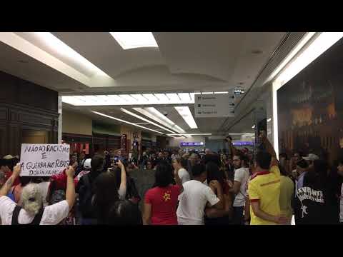 Protesto contra Doria em Natal