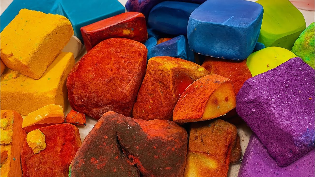 Melting Soft Dyed and Jumbo Blocks 😍+Jumbo Scoop Sifting+ Tser Of the Week @Bribribarbie 🫶🏻