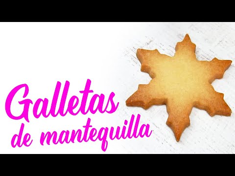 Galletas de mantequilla - Receta de la masa paso a paso