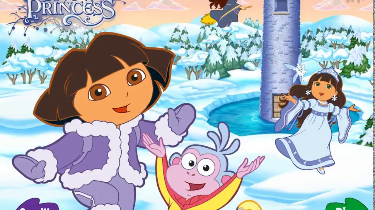 Dora Saves The Snow Princess Youtube Dora Saves The Snow Princess Youtube