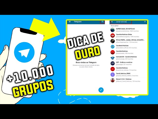 TC Ensina: como encontrar grupos e canais no Telegram 