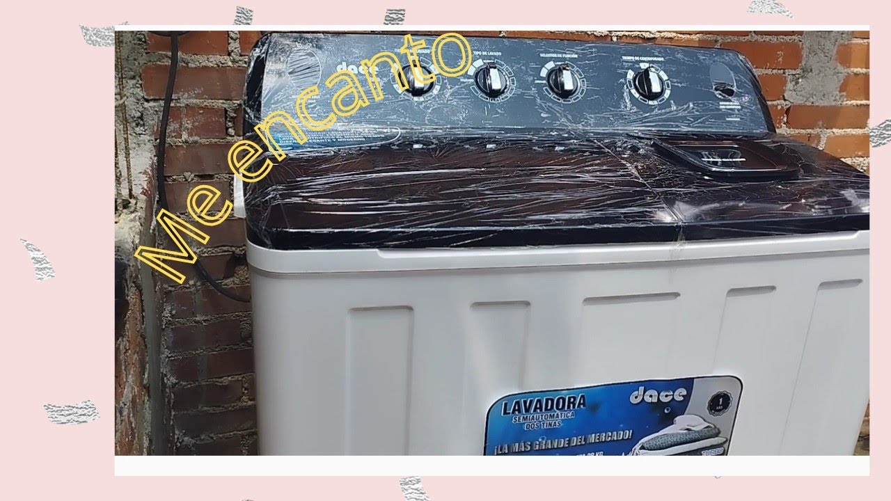 Compramos lavadora ✨10 de 10 ✔️No le tenía nada de fe😅.