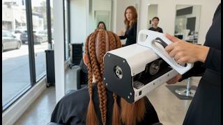 Autonomous Braiding Machines Operating at an Insane Level | Future Hair Tech Compilation screenshot 3