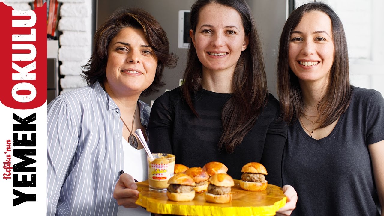 Nefis Yemek Tarifleri ile Birlikte Mini Hamburger Tarifi | 5 Dakikalık Yemekler