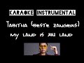 Tabitha (Beste Zangers) - My land is jou land          , instrumental met tekst lyrics