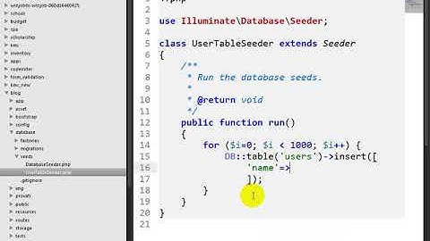 seeding | laravel project bangla _06(B)