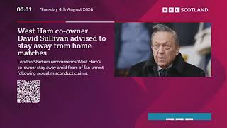 BBC Scotland closedown - 3rd/4th August 2026