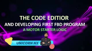 P0510 ENG  - The Code Editor and Developing first FBD Program for Motor Starter screenshot 3