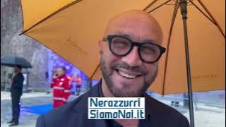 Zenga alla festa Scudetto privata al Castello Sforzesco (20 maggio 2024)