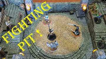 Together We Role | Fun with Dwarven Forge | Fighting Pit!