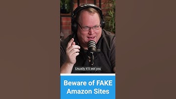 Beware of FAKE Amazon Websites | SecurityMetrics News #shorts