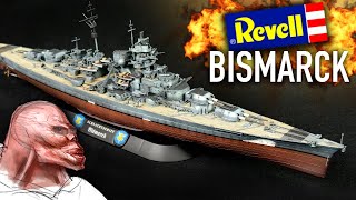 REVELL needs to be STOPPED | 1/700 Bismarck Build + Review