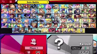Super Smash Bros. Ultimate Character Select (Complete, Version 1)