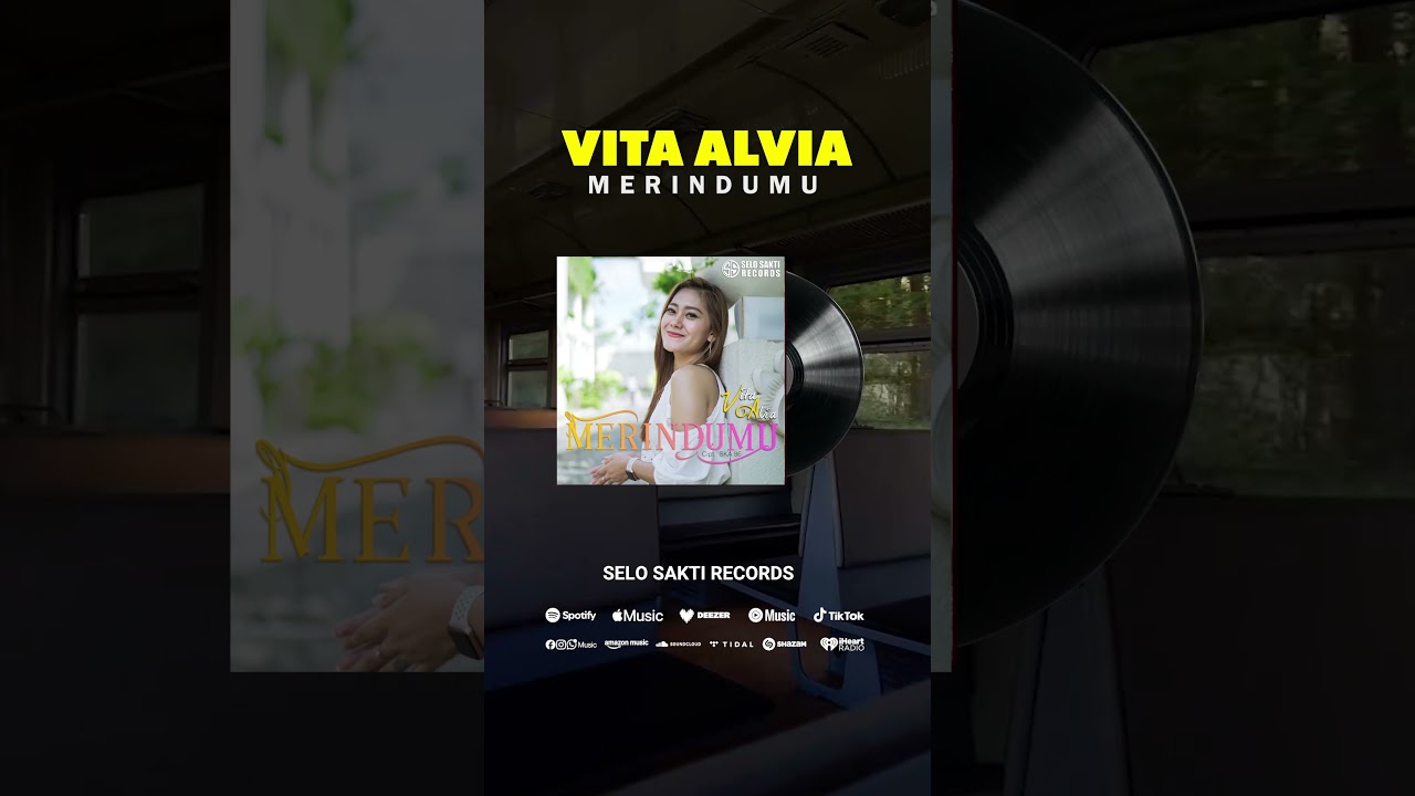 Sampul rilisan Merindumu oleh Vita Alvia