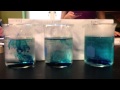 Food Coloring In Different Water Temperatures