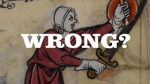 Medieval Swords - Holding Them Wrongly? Response to Shadiversity