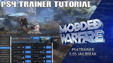PS4 Trainer Tutorial (5.05 Jailbreak)