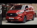 2023 Ford Transit Custom Limited | Artisan Red | Driving, Interior, Exterior