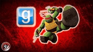 Garry's Mod Sandbox Funny Random Moments - Exploding Ninja Turtles!!!! screenshot 4