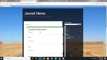 How to Create Pages for Blogger to Get AdSense Approval in One Day | Privacy Policy Sitemap, Contact