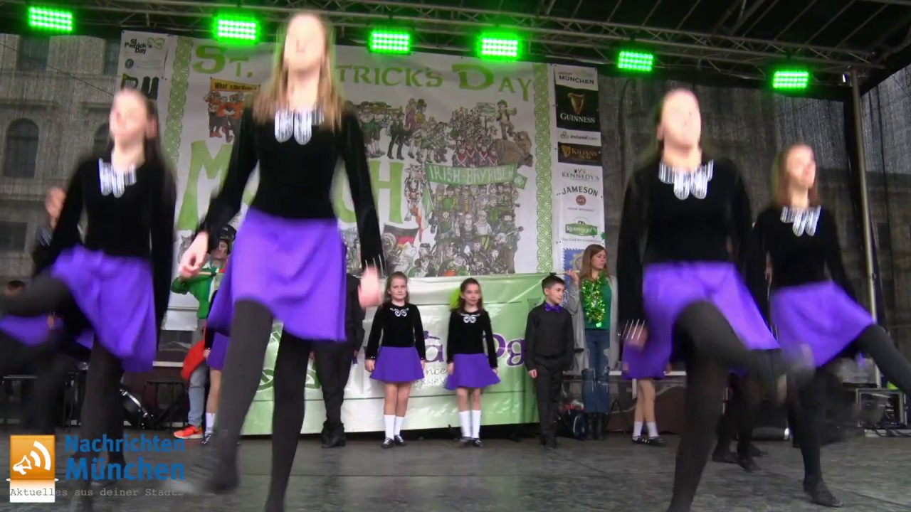 Tir na nOg Irish dance school @ St. Patrick's Day 2018 