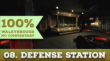 Quake 4 Walkthrough (General Difficulty) part 8 PERIMETER DEFENSE STATION