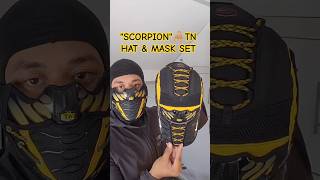 Nike TN "Scorpion" hat & Mask Set #tn #mortalkombat