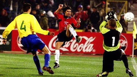 Chile 3 - 0 Brasil - Clasificatorias Korea Japon 2002