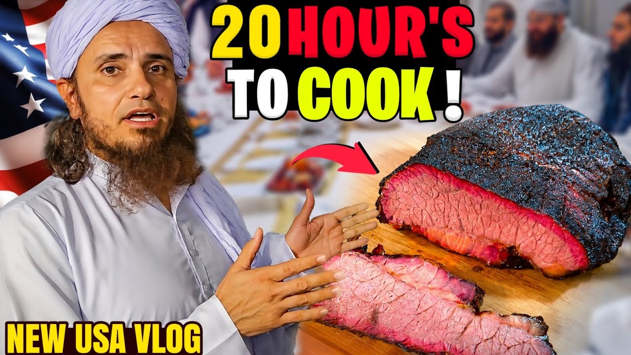 20 Hours to Cook | New USA Vlog 2026 | Mufti Tariq Masood Research