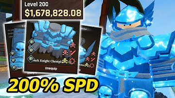 แจกสูตรคราฟชุดเกราะ ความเร็ว 🌪️ | Roblox The Forge