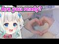 Mint shows off her "hand trick"