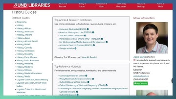Introduction to UNB Libraries’ Research Guides