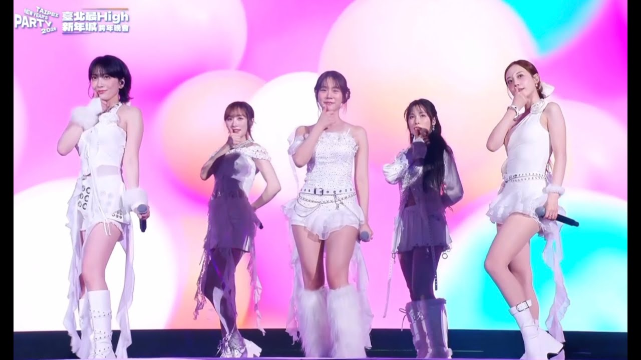 KARA performance in Taipei  2026 countdown ivent